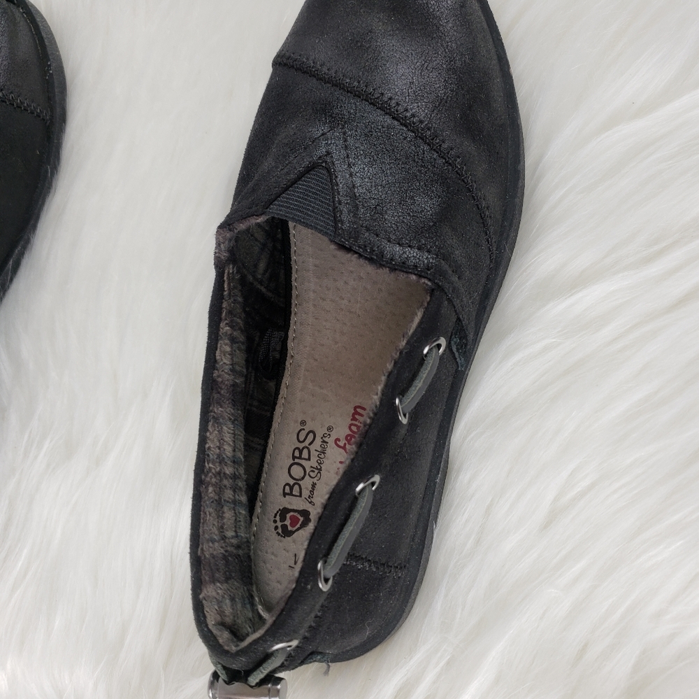 Bobs by Skechers Chill Luxe Leather Slip-on  6½ - Picture 5 of 15